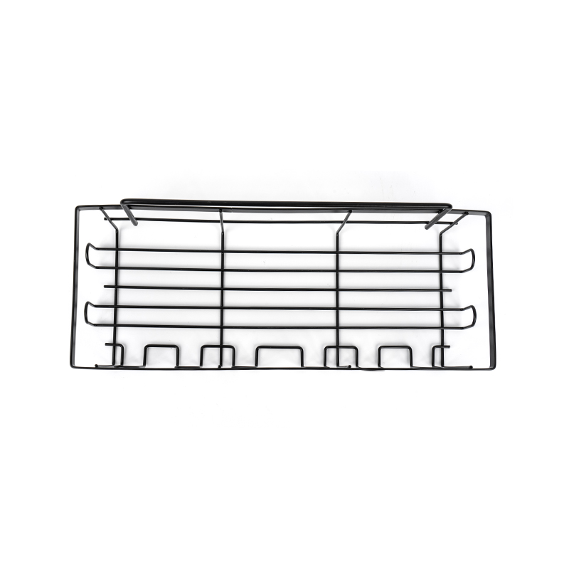 Rak Rempah Dapur Tanpa Gerudi Dipasang di Dinding