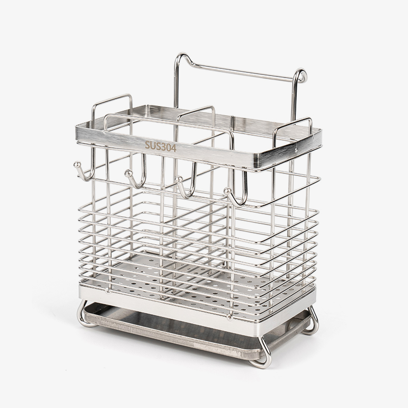 304 Keluli Tahan Karat Alat Dapur Penyepit Pemegang Pengeringan