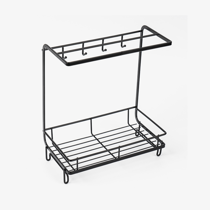 Kedi Sinki Dapur dengan Pemegang Span & Serbuk