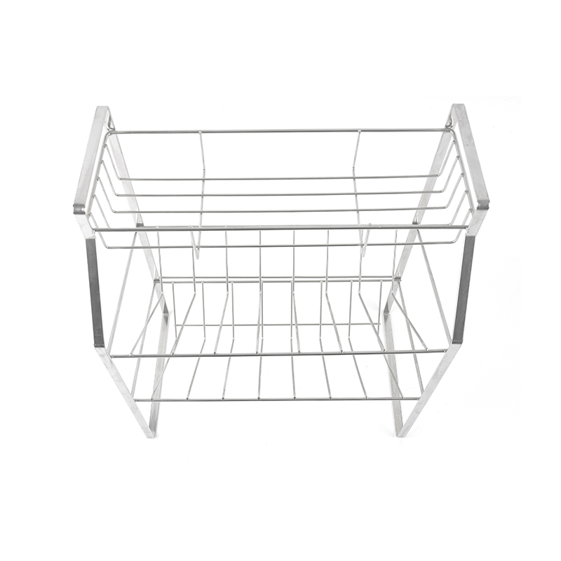 Rak Rempah Hitam 3 Tingkat dengan Lekap di Dinding untuk Dapur