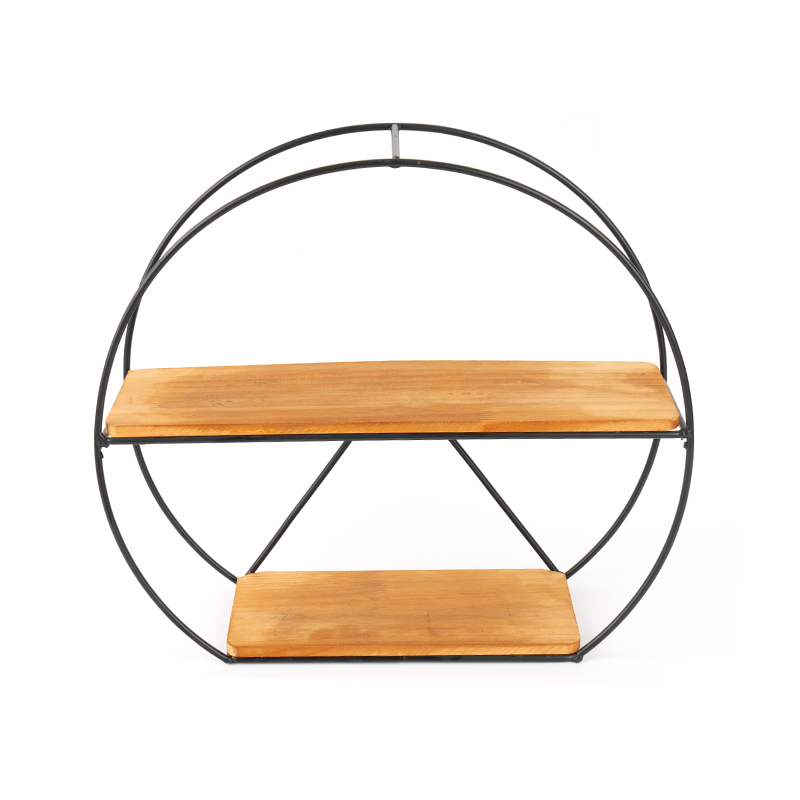 Rak Dinding Emas dan Bakul Penyimpanan Gantung untuk Dapur