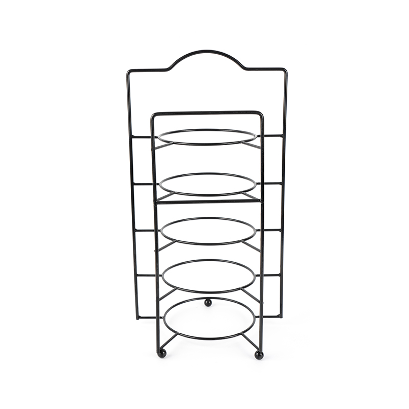 Tempat Hidangan Bertingkat dengan Mangkuk & Pinggan
