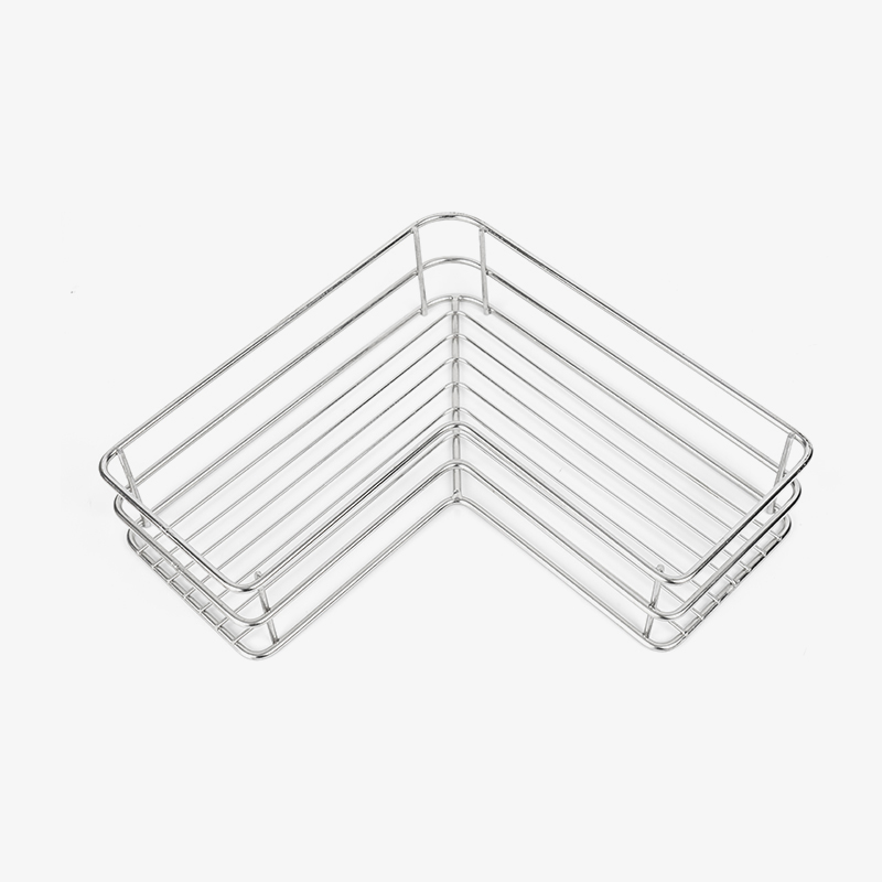 Kedi Pancuran Sudut Keluli Tahan Karat SUS304 dengan Pelekat