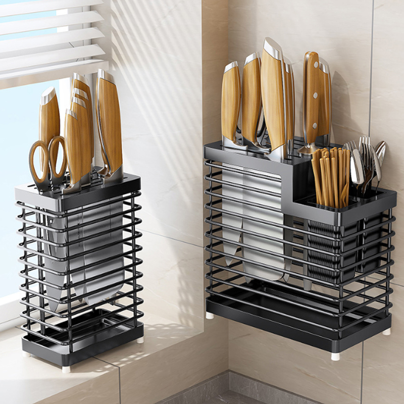 Penyepit & Pemegang Pisau Rak Organizer Dapur